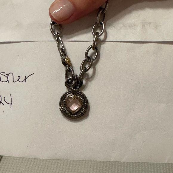 Authentic Judith Ripka charm bracelet - Picture 4 of 8